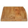 Solid mango wood natural edge table top 70x40x2.5 cm by , Table tops - Ref: Foro24-370753, Price: 49,76 €, Discount: %