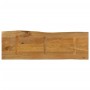 Solid mango wood natural edge table top 120x40x2.5 cm by , Table tops - Ref: Foro24-370758, Price: 69,62 €, Discount: %