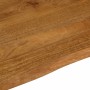 Solid mango wood natural edge table top 100x80x2.5 cm by , Table tops - Ref: Foro24-370772, Price: 91,20 €, Discount: %