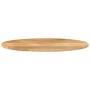 Solid mango wood oval table top 80x40x3.8 cm by , Table tops - Ref: Foro24-370848, Price: 48,88 €, Discount: %