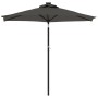 Garden umbrella with anthracite steel pole 225x225x212 cm by , Umbrellas - Ref: Foro24-4005060, Price: 54,93 €, Discount: %