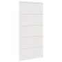 Puerta de granero madera maciza pino blanca 100x208 cm de , Puertas - Ref: Foro24-850639, Precio: 132,71 €, Descuento: %