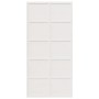 Puerta de granero madera maciza pino blanca 100x208 cm de , Puertas - Ref: Foro24-850639, Precio: 132,71 €, Descuento: %