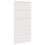 Puerta de granero madera maciza pino blanca 100x208 cm de , Puertas - Ref: Foro24-850639, Precio: 132,71 €, Descuento: %