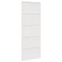 Puerta de granero madera maciza pino blanca 80x208 cm de , Puertas - Ref: Foro24-850645, Precio: 112,41 €, Descuento: %