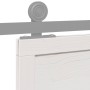 Puerta de granero madera maciza pino blanca 80x208 cm de , Puertas - Ref: Foro24-850645, Precio: 112,41 €, Descuento: %