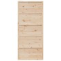 Puerta de granero madera maciza de pino 90x208 cm de , Puertas - Ref: Foro24-850632, Precio: 100,62 €, Descuento: %