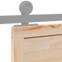 Puerta de granero madera maciza de pino 90x208 cm de , Puertas - Ref: Foro24-850632, Precio: 100,62 €, Descuento: %