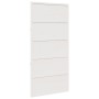 Puerta de granero madera maciza pino blanca 100x208 cm de , Puertas - Ref: Foro24-850630, Precio: 138,71 €, Descuento: %