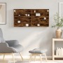 Engineered smoked oak wood display case 100x8.5x50 cm by , Shelves and shelves - Ref: Foro24-847951, Price: 43,15 €, Discount: %