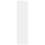 Engineered wood white wardrobe 80x50x200 cm by , Wardrobes - Ref: Foro24-3307693, Price: 182,59 €, Discount: %