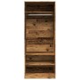 Armario de madera de ingeniería madera envejecida 80x50x200 cm de , Armarios roperos - Ref: Foro24-3307700, Precio: 175,96 €,...