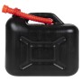 Bidón de combustible boquilla flexible 3 ud plástico negro 20 l de , Garrafas para combustible portátiles - Ref: Foro24-15504...