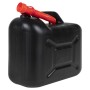 Bidón de combustible boquilla flexible 3 ud plástico negro 20 l de , Garrafas para combustible portátiles - Ref: Foro24-15504...