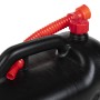 Bidón de combustible boquilla flexible 3 ud plástico negro 20 l de , Garrafas para combustible portátiles - Ref: Foro24-15504...