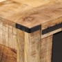 Mesa consola de madera maciza de mango 100x35x75 cm de , Mesas auxiliares - Ref: Foro24-374059, Precio: 227,23 €, Descuento: %