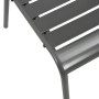 Stackable garden chairs, set of 5, made of steel with a gray powder coating. by , Garden sets - Ref: Foro24-3283766, Price: 3...