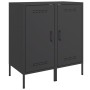 Cold-rolled black steel sideboard 2 pieces 36x39x79 cm by , Sideboards - Ref: Foro24-843013, Price: 154,38 €, Discount: %