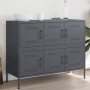 Kaltgewalzter Stahlschrank in Anthrazitgrau 100,5x39x79 cm von , Sideboards - Ref: Foro24-843098, Preis: 184,37 €, Rabatt: %