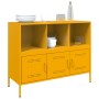 Cold-rolled steel sideboard in yellow, 100.5x39x79 cm by , Sideboards - Ref: Foro24-843093, Price: 164,81 €, Discount: %