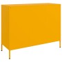 Aparador de acero laminado en frío amarillo 100,5x39x79 cm de , Aparadores - Ref: Foro24-843093, Precio: 164,81 €, Descuento: %