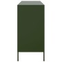 Cold-rolled steel sideboard in olive green 100.5x39x79 cm by , Sideboards - Ref: Foro24-843100, Price: 184,42 €, Discount: %