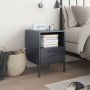 Cold-rolled steel anthracite bedside table 36x39x50.5 cm by , Nightstands - Ref: Foro24-843058, Price: 78,65 €, Discount: %