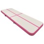 Inflatable gymnastics mat with pink PVC pump 300x100x15 cm by vidaXL, Pilates and yoga mats - Ref: Foro24-92658, Price: 147,5...