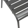 Stackable garden chairs, set of 3, made of steel with a gray powder coating. by , Garden sets - Ref: Foro24-3283764, Price: 1...