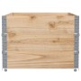 Pallet necklaces, 3 units, solid pine wood, 120x80 cm. by , Loading platforms and pallets - Ref: Foro24-3295366, Price: 96,06...