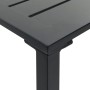 High table and garden stools set 5 pieces black steel by , Garden sets - Ref: Foro24-3283751, Price: 313,41 €, Discount: %