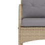 Silla mecedora de jardín con cojines ratán sintético beige de , Sillas de jardín - Ref: Foro24-369021, Precio: 105,27 €, Desc...