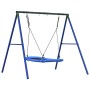 Outdoor swing set with a nest swing by , Swings and play structures - Ref: Foro24-3283584, Price: 169,36 €, Discount: %