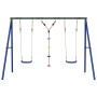 Outdoor swing set with swings and a rope disc. by , Swings and play structures - Ref: Foro24-3283592, Price: 134,99 €, Discou...