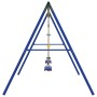 Outdoor swing set with swings and a rope disc. by , Swings and play structures - Ref: Foro24-3283592, Price: 134,99 €, Discou...