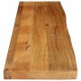 Solid mango wood natural edge table top 140x20x2.5 cm by , Table tops - Ref: Foro24-370519, Price: 39,91 €, Discount: %