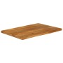 Solid mango wood natural edge table top 100x60x2.5 cm by , Table tops - Ref: Foro24-370550, Price: 63,40 €, Discount: %