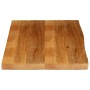 Solid mango wood natural edge table top 100x60x2.5 cm by , Table tops - Ref: Foro24-370550, Price: 63,40 €, Discount: %