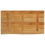 Solid mango wood natural edge table top 100x60x2.5 cm by , Table tops - Ref: Foro24-370550, Price: 63,40 €, Discount: %