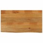 Tablero de mesa borde natural madera maciza mango 120x60x2,5 cm de , Tableros para mesas - Ref: Foro24-370552, Precio: 88,04 ...