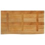 Solid mango wood natural edge table top 120x60x3.8 cm by , Table tops - Ref: Foro24-370600, Price: 119,15 €, Discount: %