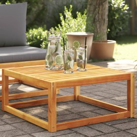 Massiver Gartentisch aus Akazienholz 65x65x29 cm von , Outdoor-Sofas - Ref: Foro24-3278938, Preis: 71,99 €, Rabatt: %