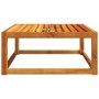 Mesa de jardín madera maciza de acacia 65x65x29 cm de , Sofás de exterior - Ref: Foro24-3278938, Precio: 72,18 €, Descuento: %