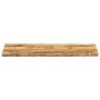 Solid mango wood natural edge table top 110x40x2.5 cm by , Table tops - Ref: Foro24-370661, Price: 49,40 €, Discount: %