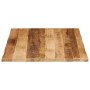 Massivholz-Tischplatte mit natürlicher Kante aus Mangoholz 90x80x2,5 cm. von , Tischplatten - Ref: Foro24-370675, Preis: 86,1...