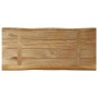 Tablero de mesa borde natural madera maciza mango 80x40x3,8 cm de , Tableros para mesas - Ref: Foro24-370682, Precio: 56,56 €...