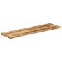 Solid mango wood natural edge table top 180x40x3.8 cm by , Table tops - Ref: Foro24-370689, Price: 232,37 €, Discount: %