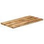 Solid mango wood natural edge table top 120x60x3.8 cm by , Table tops - Ref: Foro24-370696, Price: 112,51 €, Discount: %