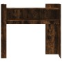 Mesa consola de madera de ingeniería roble ahumado 100x35x90 cm de , Mesas auxiliares - Ref: Foro24-848469, Precio: 74,46 €, ...