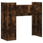 Smoked oak engineered wood console table 100x35x90 cm by , Side tables - Ref: Foro24-848469, Price: 74,46 €, Discount: %